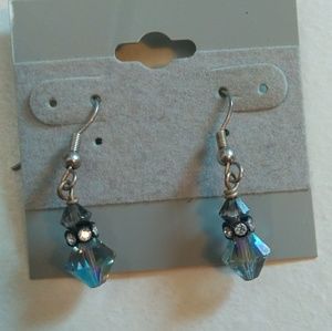 Beaded Dangly Earrings